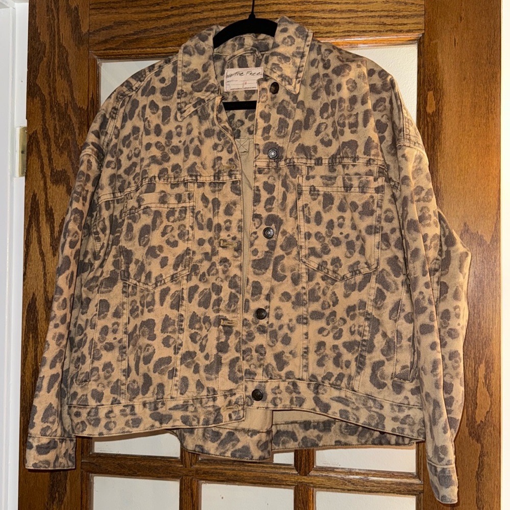 NWOT Free People Opal Swing Printed Swing Jacket. Size Small